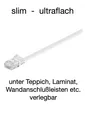 Produktbild: Patchkabel Netzwerkkabel RJ45 LAN DSL Ethernet Kabel Netzwerk Kabel 0,5m - 20m