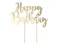 Produktbild: Alles Gute zum Geburtstag Tortenaufsatz - Gold