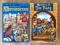 Produktbild: CARCASSONNE Grundspiel + DIE BURG von Hans im Glück -vollständig -guter Zustand