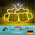 Produktbild: Neon-Bierkunst-Wandleuchte | Bierkunst Deko | Coole Bar-Lichter