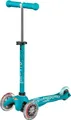 Produktbild: Micro Kinderroller Mini Micro Deluxe Aqua - höhenverstellbarer Lenker - blau
