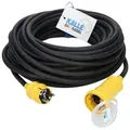 Produktbild: KALLE DAS KABEL Kalle Verlängerungskabel Schuko Colour 2,5mm2 gelb IP44 15 Meter Verlängerungskabel, Schuko 230V (1500 cm) gelb Ø 2.5 mm