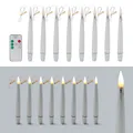 Produktbild: 8 schwebende fliegende LED Weihnachtskerzen  Flying Candles Fernbedienung Silber