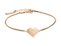 Produktbild: LIEBESKIND Damen Armband Herz Edelstahl Silber 20 cm (roségold)