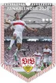 Produktbild: N Neumann - VfB Stuttgart 2026 – Bannerkalender A3 (30x42 cm) mit 12 Monatsblättern, deutschem Kalendarium & Spiralbindung, Fußball-Wandkalender mit Spielerfotografien für Fans: Fankalender 2026