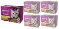 Produktbild: Whiskas Pure Delight Nassfutter für Katzen Portionsbeutel Geflügel 5 x 12 x 85 g