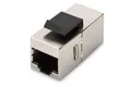 Produktbild: 3-50x DIGITUS Modular Adapter Kat.6e, geschirmt, 2 x RJ45 Kupplung
