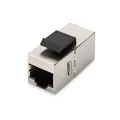 Produktbild: DIGITUS CAT 6 Klasse E Modulare Kupplung geschirmt RJ45 zu RJ45 Panel Montage