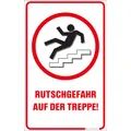 Produktbild: Schild - Rutschgefahr auf der Treppe - 309885/2 Gr. 10cm x 16cm
