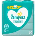 Produktbild: Pampers Feuchte Tücher Sensitive unparfümiert 5 Packungen 260 Tücher