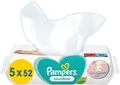 Produktbild: Pampers Sensitive Baby Feuchttücher, 260 Tücher (5 x 52), ohne Duft
