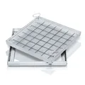 Produktbild: Zarges Aluminium Schachtabdeckung mit Wanne 635 mm x 635 mm Schachtdeckel EN 124