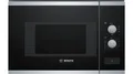 Produktbild: Bosch BFL520MS0 Einbau-Mikrowelle, Kombigerät, 20 l, 800 W, Schwarz, Edelstahl