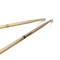 Produktbild: ProMark Drumsticks | Schlagzeug Sticks | Rebound 5B Hickory Drumstick, ovale Nylonspitze