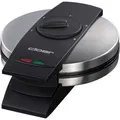Produktbild: Cloer Waffeleisen 1639SR Waffelautomat, 930 Watt, für Herzwaffel mit Ø 15,5 cm, aus Edelstahl