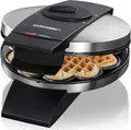 Produktbild: Cloer Waffeleisen 1639SR | Herzwaffelautomat | 930W | Antihaft | Edelstahl | einstellbar | silber