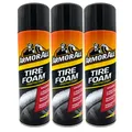 Produktbild: 3x Armor All Reifenpfleger Aerosol Schaum Politur Reifen Pfleger Tire Foam 500ml