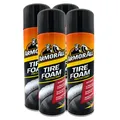 Produktbild: 4x 500ml Armor All Reifenpfleger Aerosol Schaum Politur Reifen Pfleger Tire Foam