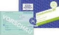 Produktbild: AVERY Zweckform Formularbuch 'Einnahmebeleg', A6 quer, grün