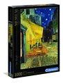 Produktbild: Clementoni 31470 van Gogh – Caféterrasse bei Nacht – Puzzle 1000 Teile, Museum Collection, Geschicklichkeitsspiel für die ganze Familie, Erwachsenenpuzzle ab 14 Jahren