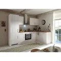 Produktbild: Respekta Winkelküche Anton 280 x 172 cm Landhaus Lärche Weiß Nachbildung