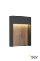Produktbild: SLV 1002953 FLATT Outdoor LED Wandaufbauleuchte 3000K IP65 anthrazit/braun