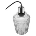 Produktbild: Ledvance Vintage 1906 Pendelleuchte Carved Pendant Jar Rauchglas Ø10cm max. 40W E27 kürzbar
