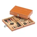 Produktbild: Backgammon - Reisespiel - Kassette - Alvertos - Holz - mini