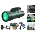 Produktbild: Gosky Monokular 12×55 Hochauflösendes Teleskop mit BAK4 Prisma