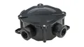 Produktbild: Hermetische Box PH PG16 75x75x33 5x4mm2 IP67 schwarz A.0035C