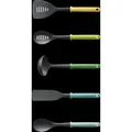 Produktbild: Joseph Joseph Duo  Set Of 5 Utensilien Of, Mit Integriertem Halter, Hitzebeständige Küchenutensilien Of, Farbe Opal, Spülmaschinenfest.