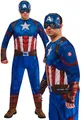 Produktbild: Captain America Erwachsenenkostüm Offizielles Marvel Superhelden Kostüm Herren