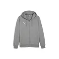 Produktbild: Puma Teamgoal Casuals Hooded Jacket medium gray heather-puma white (33) 3XL