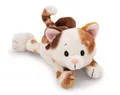 Produktbild: NICI Kuscheltier Glückskatze 20cm - braun - Weiches Plüschtier – niedliches Stof
