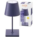 Produktbild: Sigor Tischleuchte mit modernem Design dimmbarer Lichtwirkung hochwertigem Aluminiumgehäuse – Nuindie | Sigor  - graphitgrau  USB-C