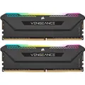 Produktbild: Corsair Vengeance RGB Pro SL Schwarz 32GB Kit 2x16GB DDR4-3200 CL16 DIMM Arbeitsspeicher