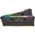 Produktbild: Corsair VENGEANCE RGB PRO SL 32GB (2x16GB) DDR4 3200 (PC4-25600) C16 1.35V Desktop Memory - Schwarz CMH32GX4M2E3200C16 2 x 16 GB
