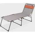 Produktbild: Portal AVA Alu Campingliege Sonnenliege Gartenliege Klappliege orange