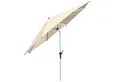 Produktbild: anndora-sonnenschirm Marktschirm aus Aluminium knickbar 3,5m rund, Knickfunktion und Winddach - UV beständiger, wasserabweisender Stoff
