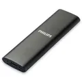 Produktbild: Philips Externe SSD 500GB Ultra Speed Grey USB Typ-C 3.2 Gen 2 (3.1 Gen 2)