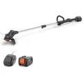 Produktbild: Akku Rasentrimmer Aspire T28-P4A 2P, Elektrischer Rasenkantenschneider mit Faden, Freischneider (inkl. 4,0Ah Akku & Ladegerät) - Husqvarna