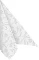 Produktbild: Papstar Servietten 40cm 1/4 Falz Royal Damascato weiß 50 Stk.