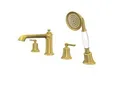 Produktbild: Steinberg Serie 350 Vierloch Wannenarmatur 3502400BG Ausladung 206 mm, brushed gold