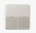 Produktbild: Jung Wippe CD595PPT - f. Jalousie-Schalter/-Taster, Eloxiertes Aluminium, Platin