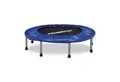 Produktbild: relaxdays Fitnesstrampolin Indoor Trampolin Ø 95 cm, blau, 95 cm