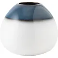 Produktbild: like.Villeroy & Boch Vase Lave Home, Blau, Weiß, Keramik, 13 cm, Dekoration, Vasen, Keramikvasen