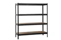 Produktbild: SCHULTE Regalwelt Schwerlastregal XXL, 4 MDF-Böden, 180x160x60 cm, 250kg/Boden,