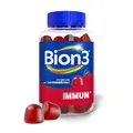 Produktbild: Bion3® IMMUN(1) Weichgummis, Nahrungsergänzungsmittel zur Unterstützung des Immunsystems(1) mit Vitamin C, Niacin, Zink und mit Bakterienkulturen, 60 Weichgummis, Vorrat für 1-2 Monate