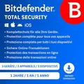 Produktbild: Bitdefender Total Security 1 Jahr 3 Geräte Download Code