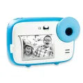 Produktbild: AGFA Photo Realikids Instant Cam – Sofortbildkamera für Kinder, Foto/Video, 2,4-Zoll-LCD-Display, Micro-SD-Port, Lithium-Akku, Selfie-Spiegel und Fotofilter – Blau